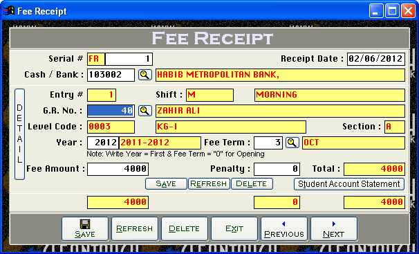 MBS School Finance Controller